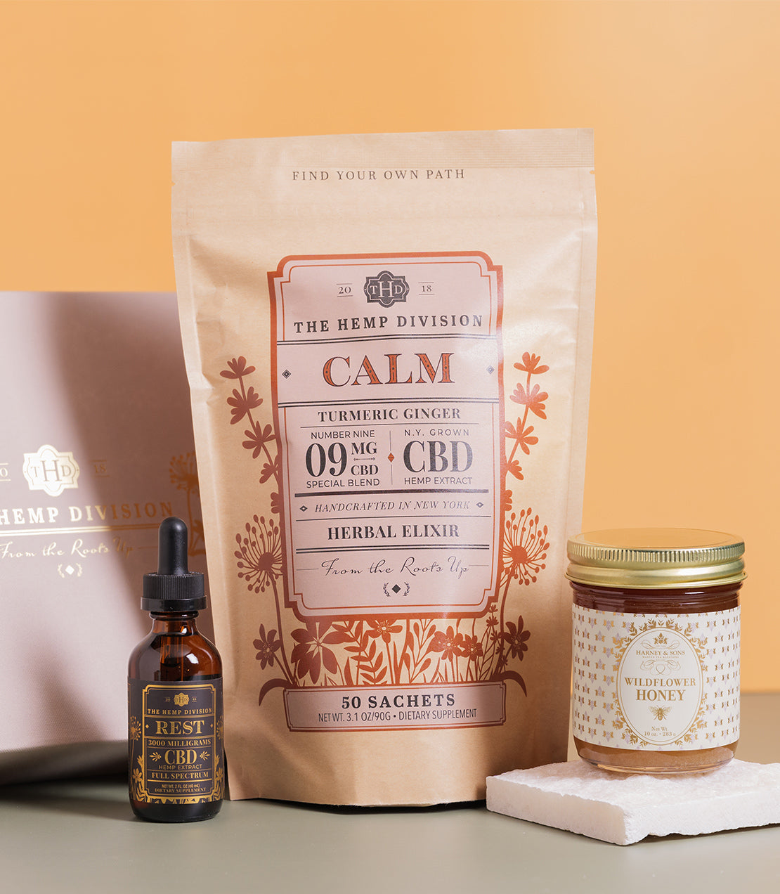 The Hemp Division- Chill & Rest Gift Set-