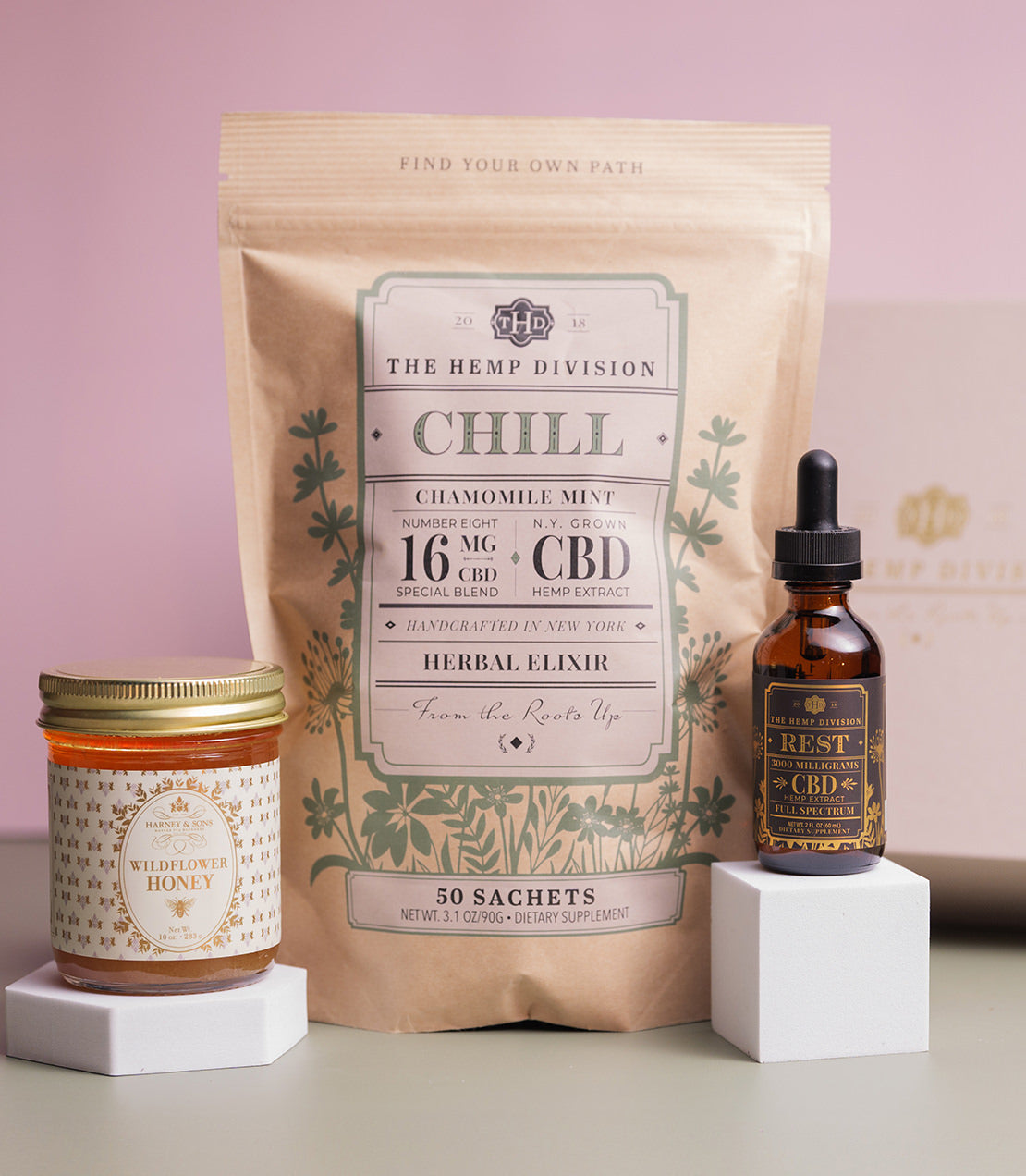 The Hemp Division- Chill & Rest Gift Set-