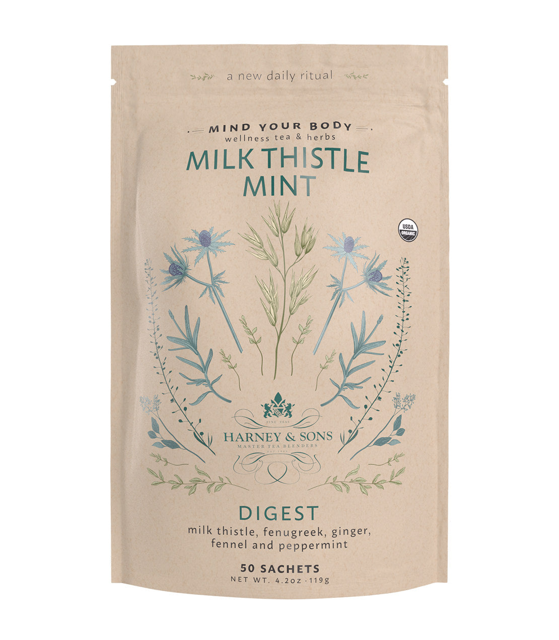 Organic Milk Thistle Mint