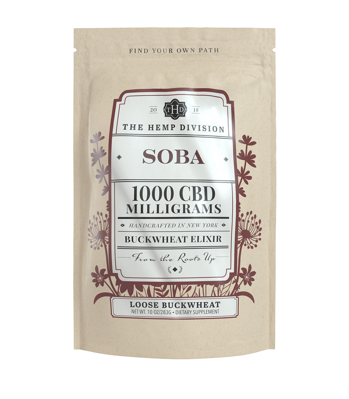 Soba - 1,000 CBD MG (Loose, 10 oz. Bag)
