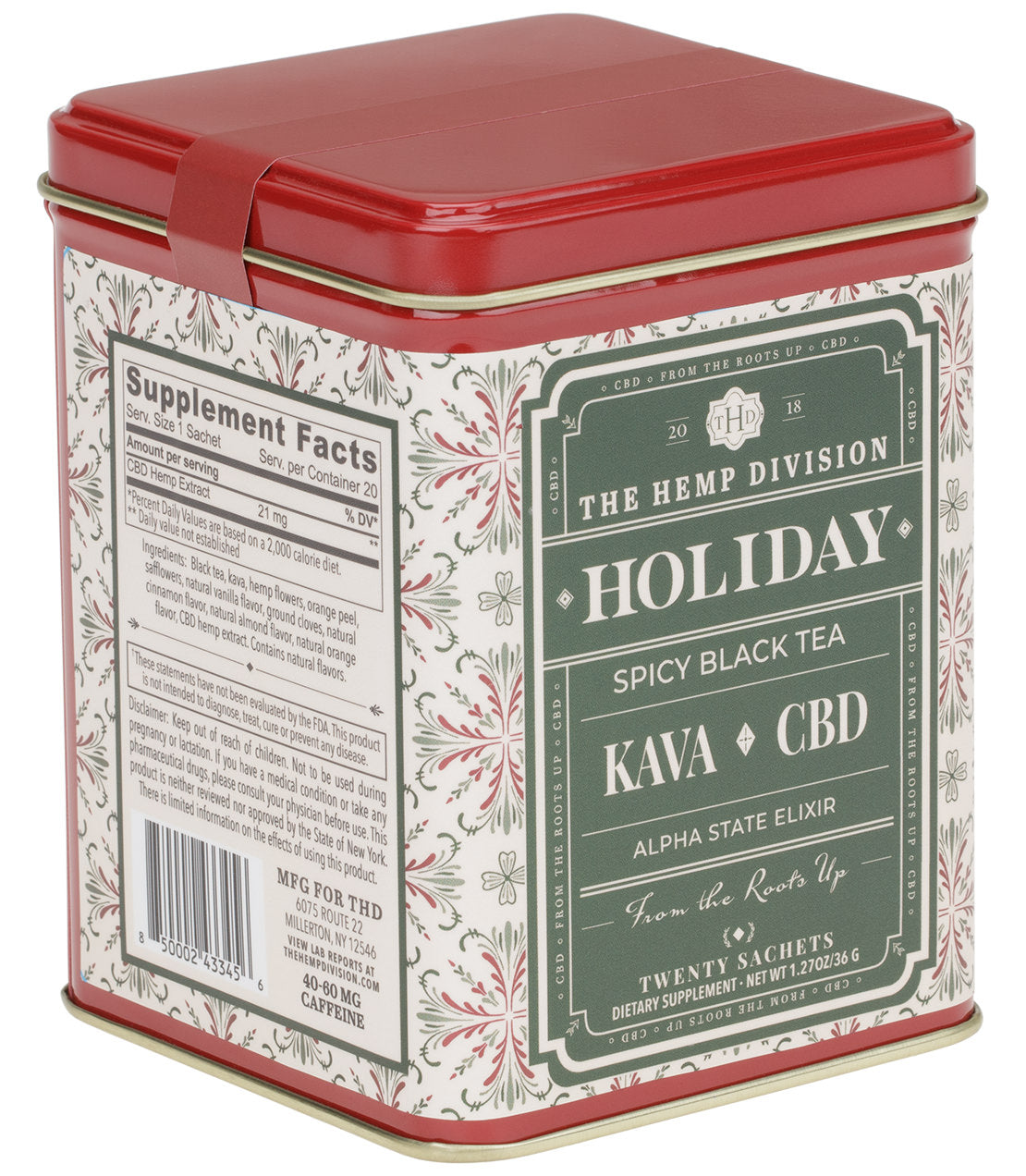 Holiday Kava – 21 MG CBD