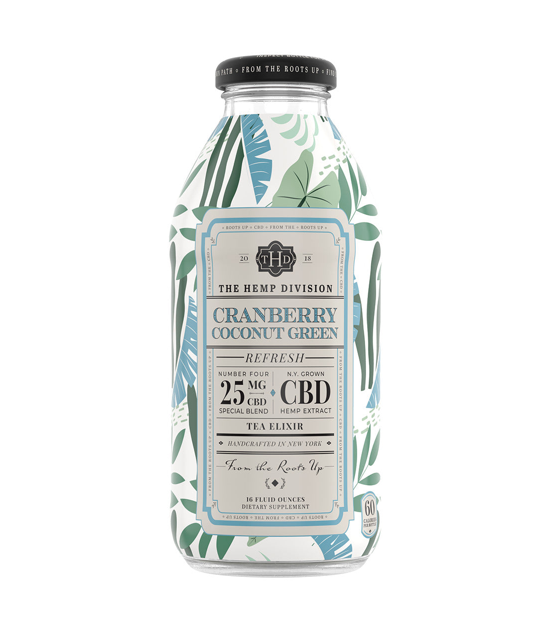Refresh Case of 12 - Cranberry, Green Tea & Coconut - 25 MG CBD